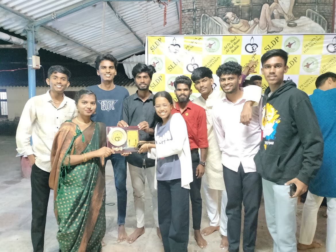 Volunteers celebrating after an event
