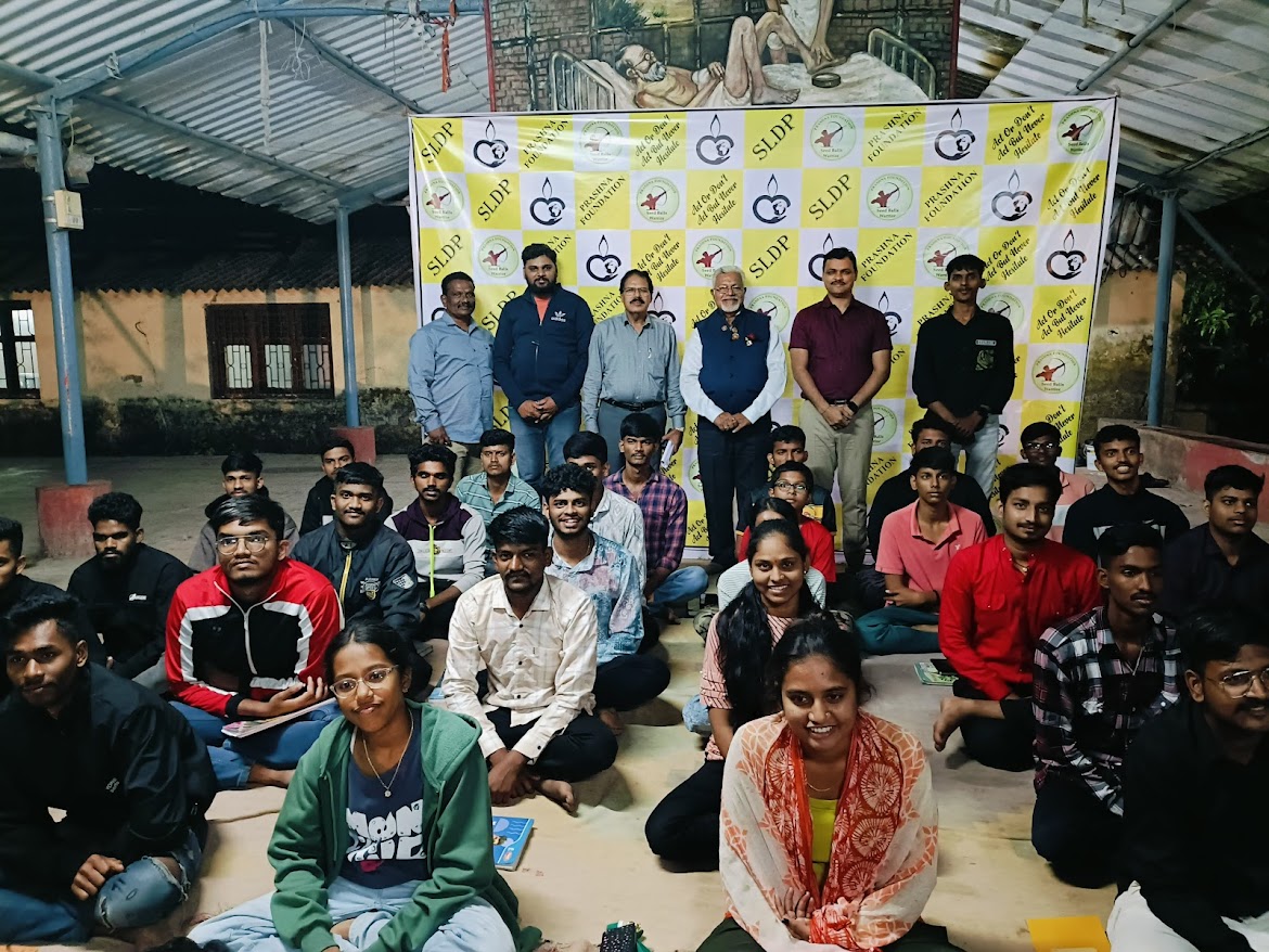 Student leadership development program participants gathered together